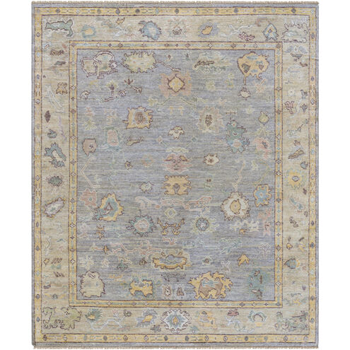 Chennai 120 X 96 inch Ash / Light Silver / Natural Handmade Rug in 8 x 10