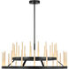 Sean Lavin Sagrada LED 36 inch Bronze Two-Tier Chandelier Ceiling Light