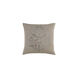 Ravati 18 X 18 inch Silver and Light Gray Throw Pillow