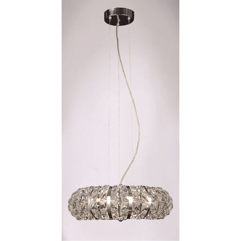 Eternity 8 Light Chrome Pendant Ceiling Light