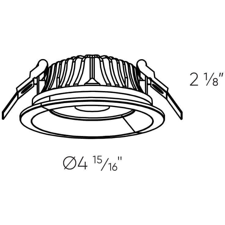 Hilux White Regressed, Commercial Down Light