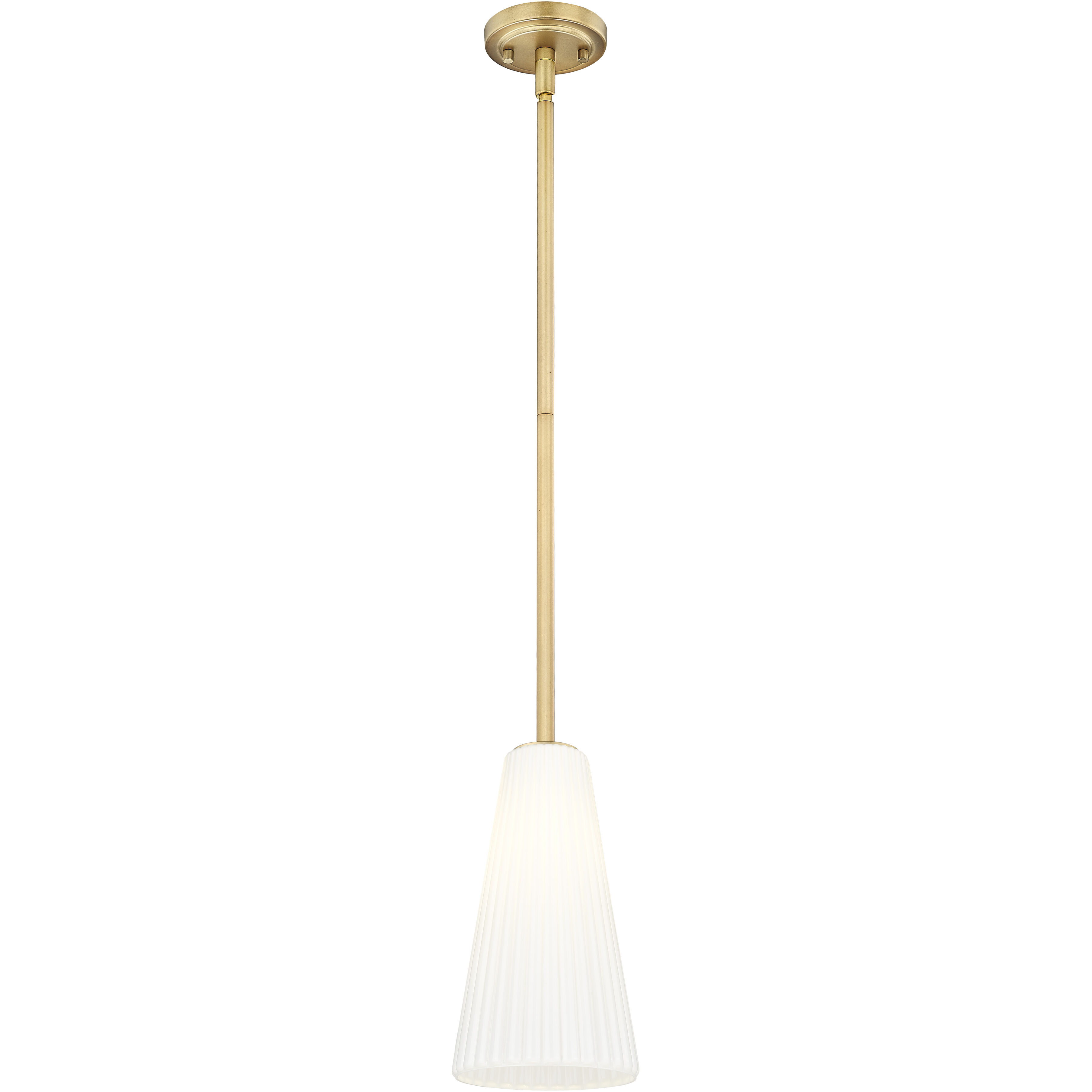 Farrell 1 Light 7.25 inch Modern Gold Pendant Ceiling Light