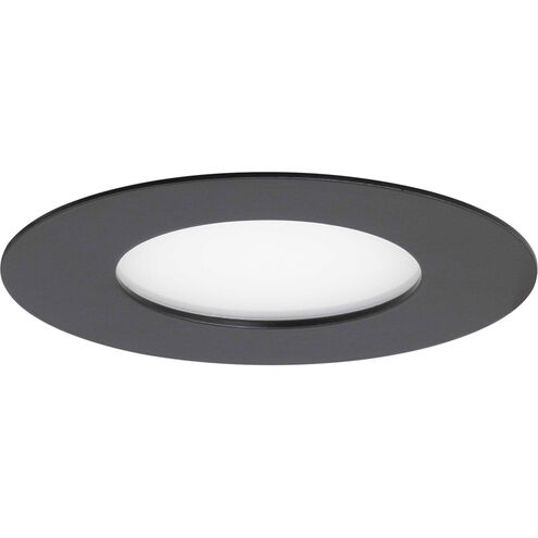 Edgelit Recessed LED Black Recessed Light, Progress LED