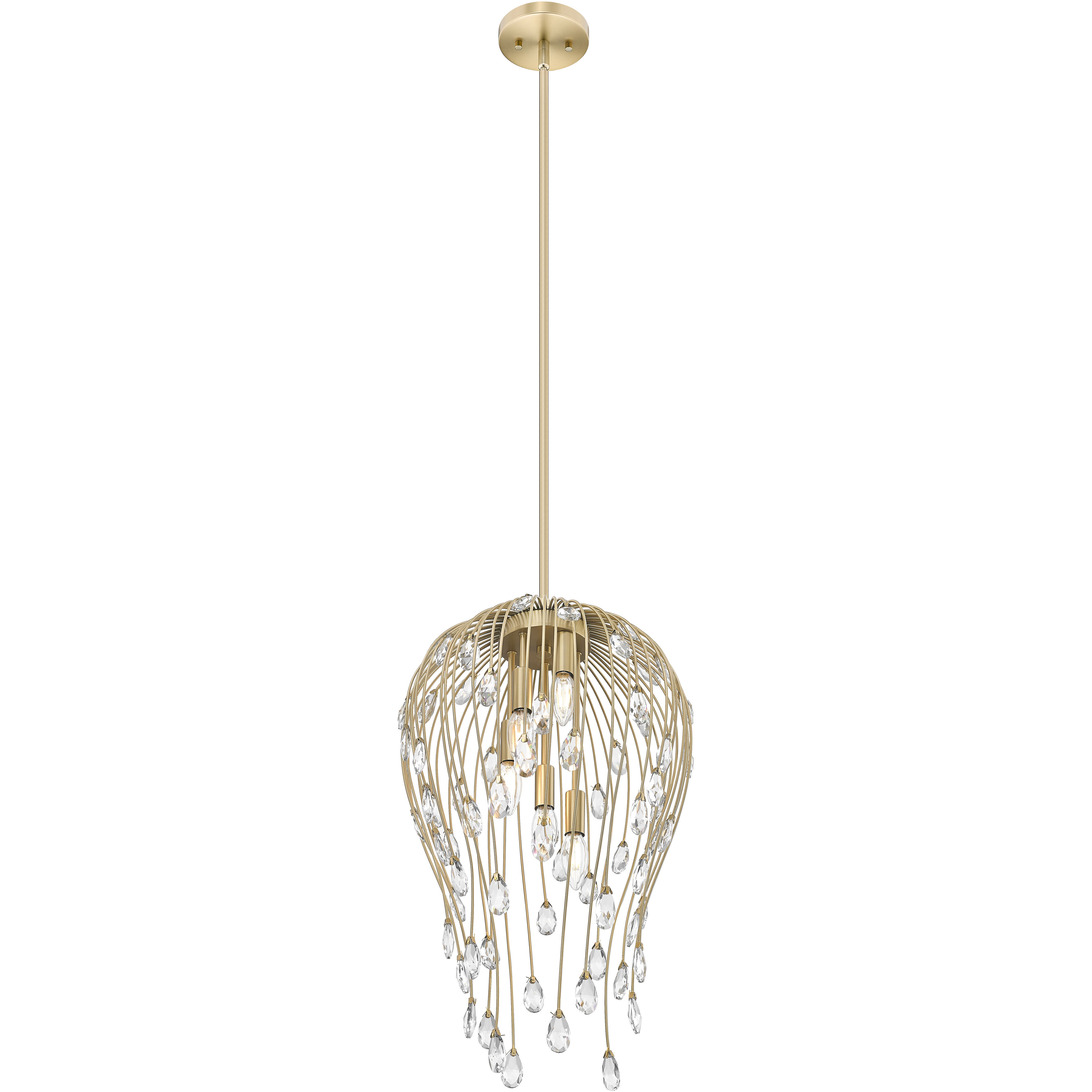 Gabriella Pendant Ceiling Light in Modern Gold