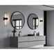 Guadiana LED 8 inch Black Wall Light