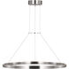 Sean Lavin Fiama LED 36 inch Satin Nickel Chandelier Ceiling Light