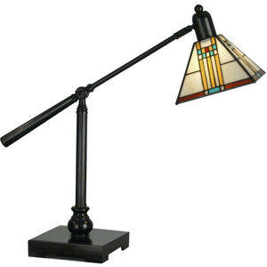 Evelyn 24 inch 60.00 watt Mica Bronze Table Lamp Portable Light