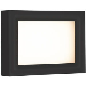 Dynamo LED 6 inch Black Outdoor Wall Sconce