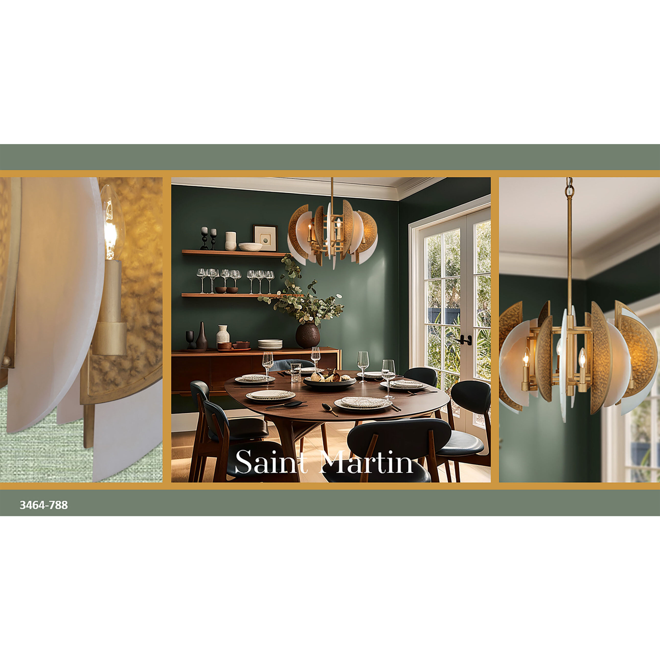 Saint Martin 8 Light 28 inch Ashen Gold Chandelier Ceiling Light