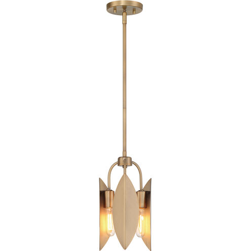 Eden 3 Light 8.5 inch Old Satin Brass Pendant Ceiling Light