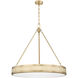 Quinn Pendant Ceiling Light in Modern Gold