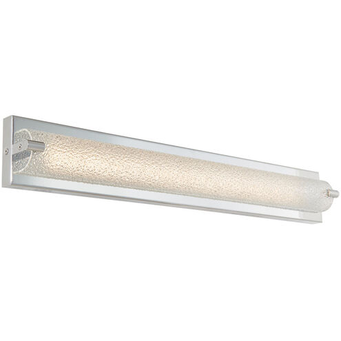 Veil LED 28.3 inch Chrome Bath Vanity Light Wall Light