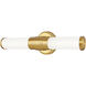 Warwick LED 18.5 inch Modern Gold Bath Vanity Wall Light