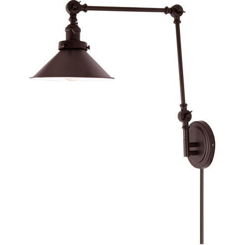 Soho 33 inch 100 watt Oil Rubbed Bronze Swing Arm Wall Sconce Wall Light