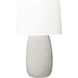 Barbara Barry Roma 30 inch 9.00 watt Shellish Grey Table Lamp Portable Light