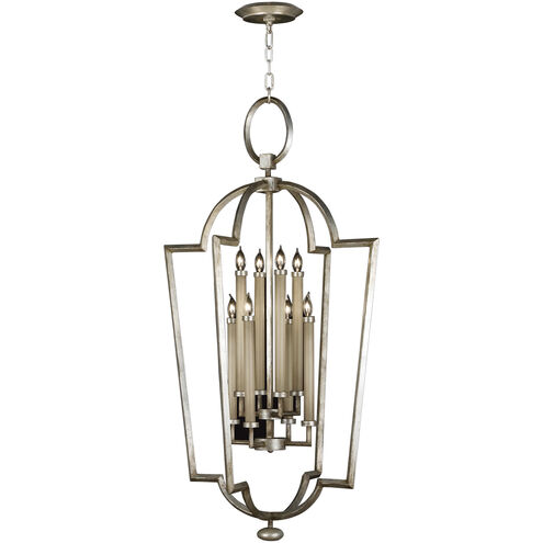 Allegretto 8 Light 28 inch Silver Pendant Ceiling Light