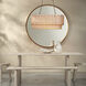 Arc White Wash Bench in Light Bleach, Inline