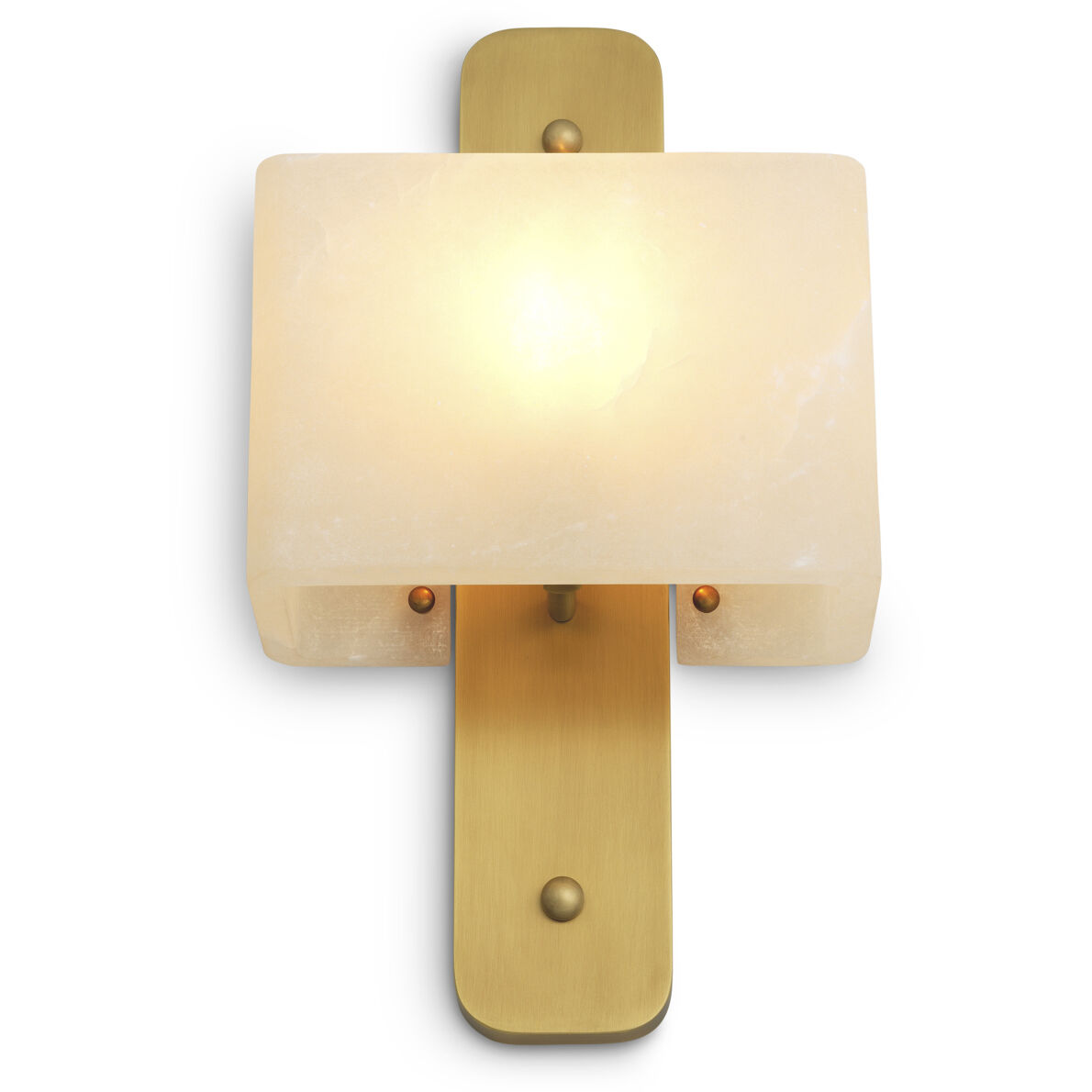 Melbourne 1 Light 9.84 inch Antique Brass and Alabaster Wall Lamp Wall Light