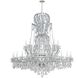 Maria Theresa 37 Light 64 inch Polished Chrome Chandelier Ceiling Light in Clear Hand Cut