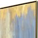 New Dream Blue and Beige and Metallic Canvas, The Studio
