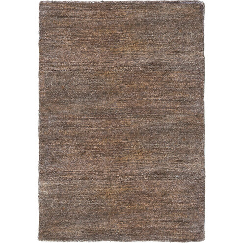 Gilded 36 X 24 inch Dark Brown, Camel Rug