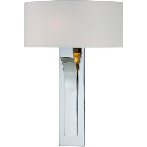 John 1 Light 11.75 inch Polished Nickel ADA Wall Sconce Wall Light