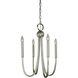 Alexandria 4 Light 16 inch Brushed Nickel Chandelier Ceiling Light