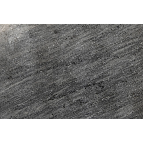 Aero 30 X 17.5 inch Black Marble Side Table