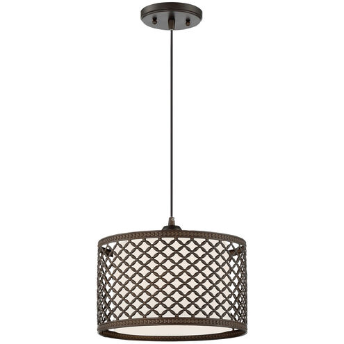 Jules 1 Light 12 inch Black Pendant Ceiling Light