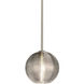 Kristall 8 1 Light Satin Nickel Stem Pendant Ceiling Light