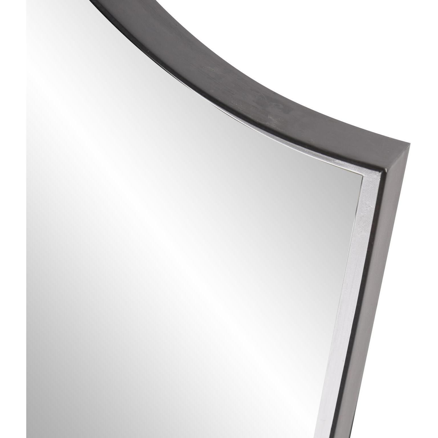 Gentry 41 X 29 inch Graphite Wall Mirror