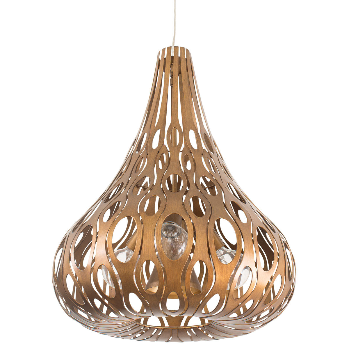 Masquerade 4 Light 18 inch Hammered Ore Pendant Ceiling Light