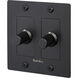 2G 100-120 Black Dimmer Switch, LED