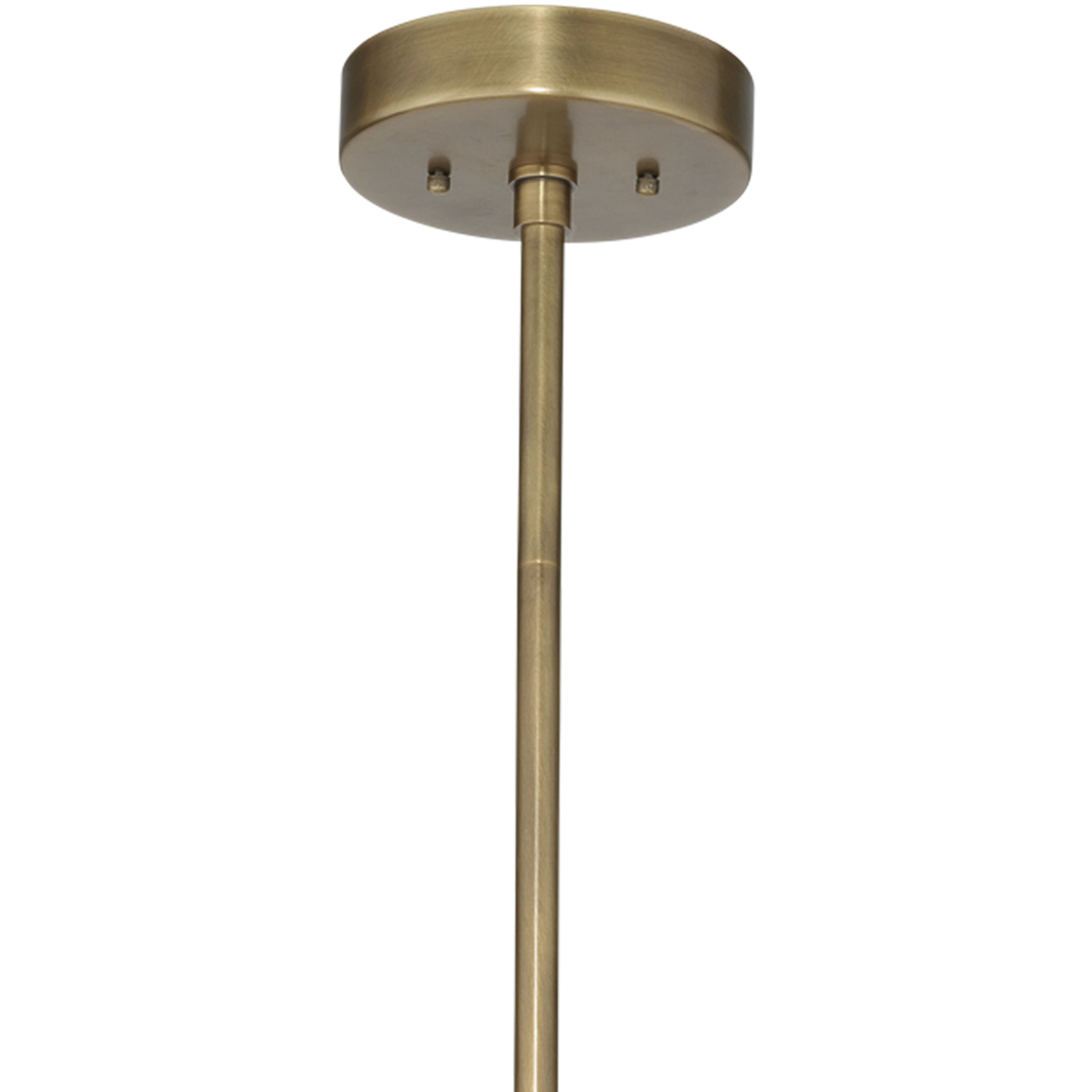 Upsala 8 Light 32 inch Pale Lavender Agate & Antique Brass Chandelier Ceiling Light