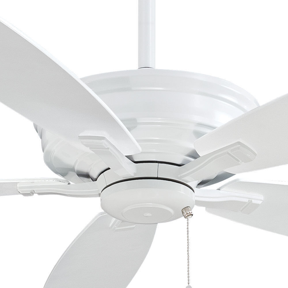 Minka-Aire F695-WH Kafe 52 inch White Ceiling Fan