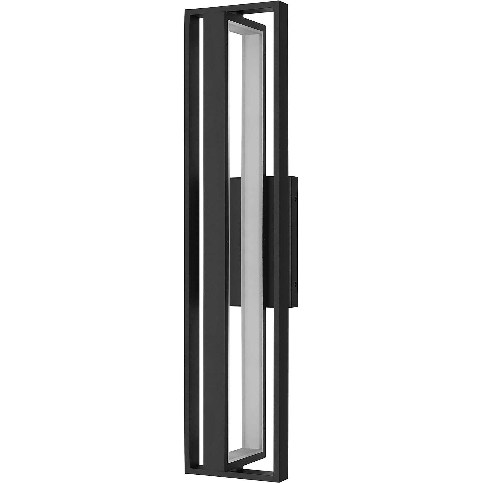 In & Out LED 32.5 inch Sand Black Outdoor Wall Sconce