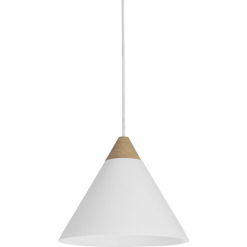 Daya LED 12 inch White Pendant Ceiling Light