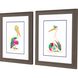Animals Collection Rustic Wood Grain Framed Art