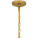 Aspyn 5 Light 26 inch Light Gold Chandelier Ceiling Light