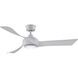 Wrap Custom Matte White Fan Motor