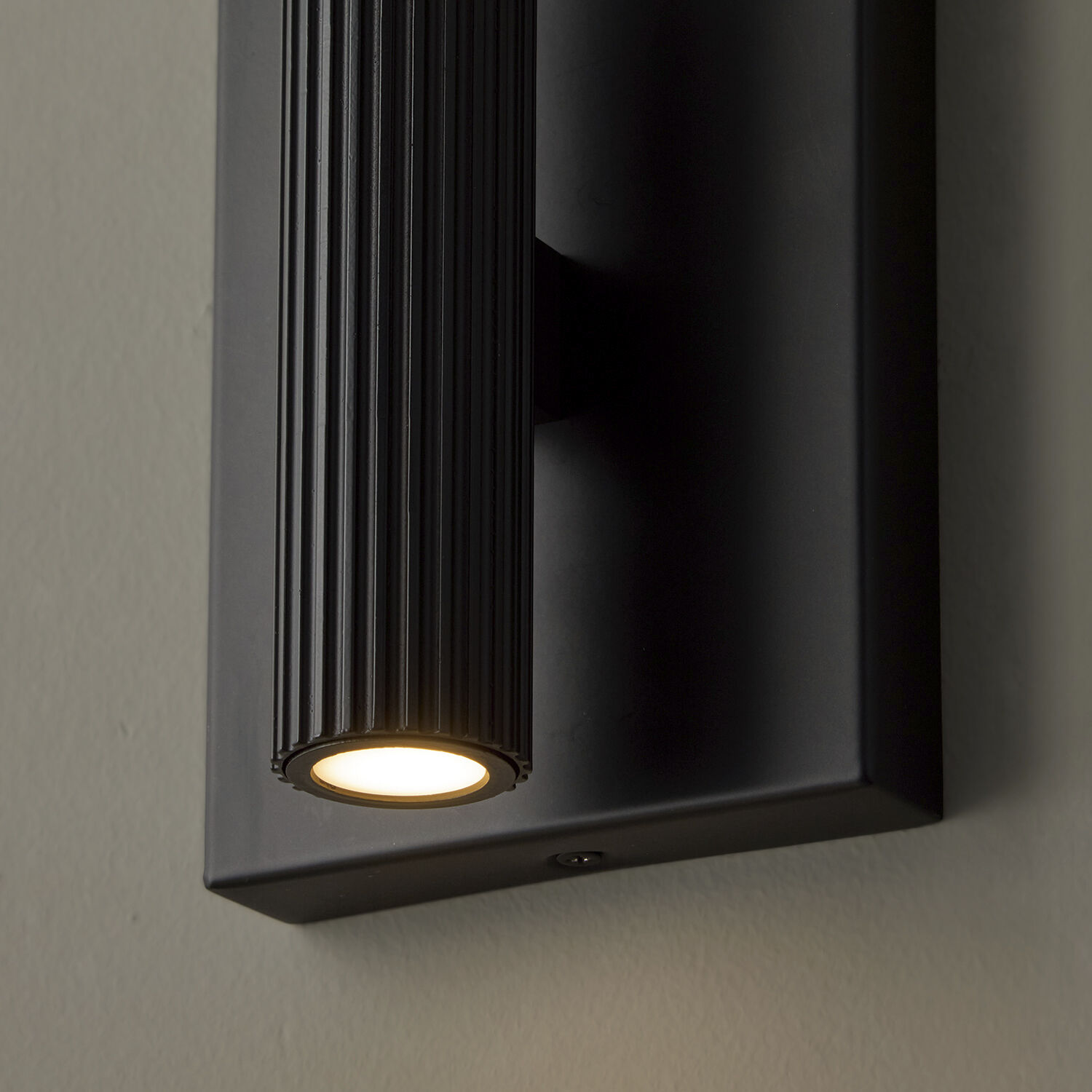 Ian LED 4.5 inch Matte Black ADA Sconce Wall Light