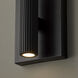 Ian LED 4.5 inch Matte Black ADA Sconce Wall Light