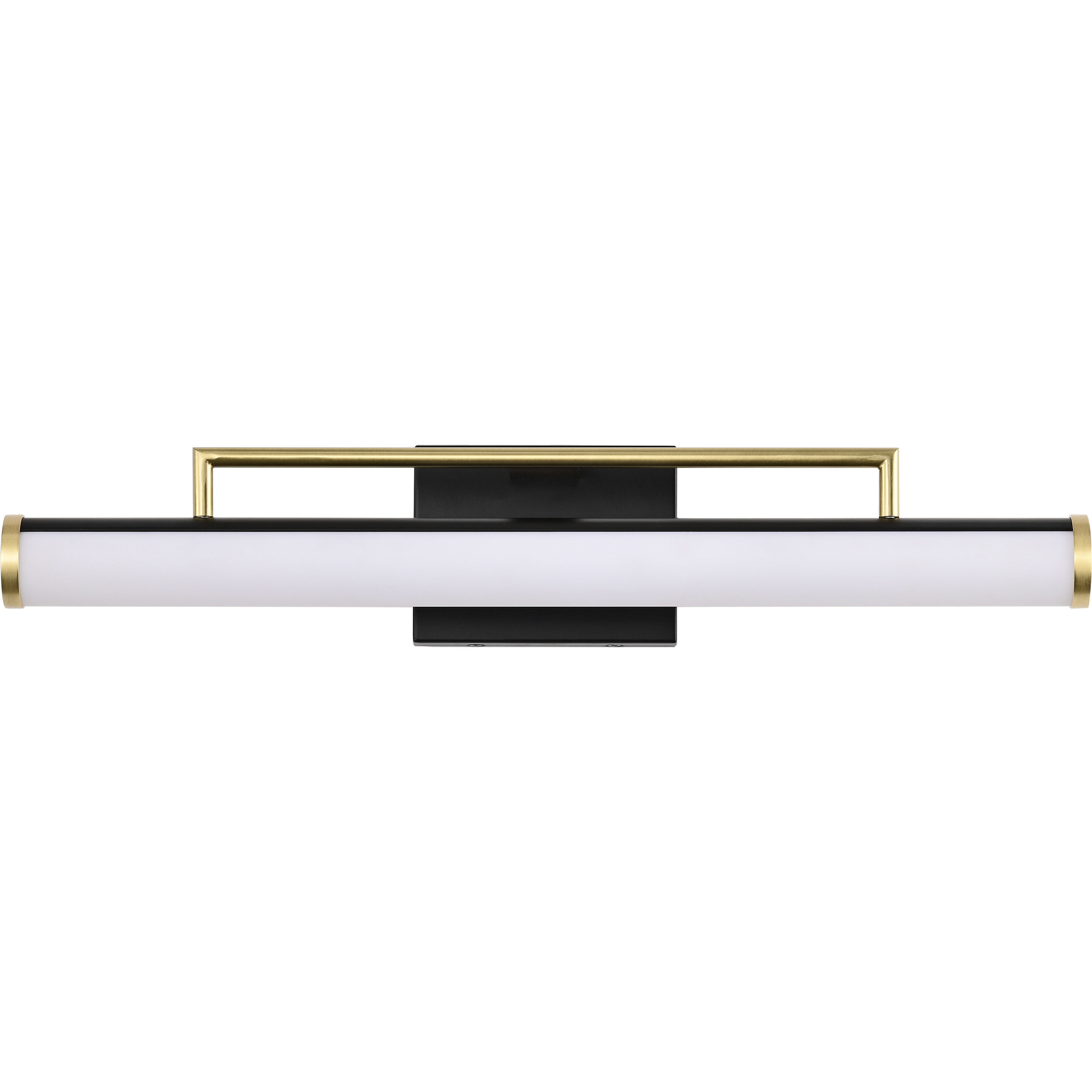 Solano LED 24 inch Matte Black Bath Vanity Light Wall Light