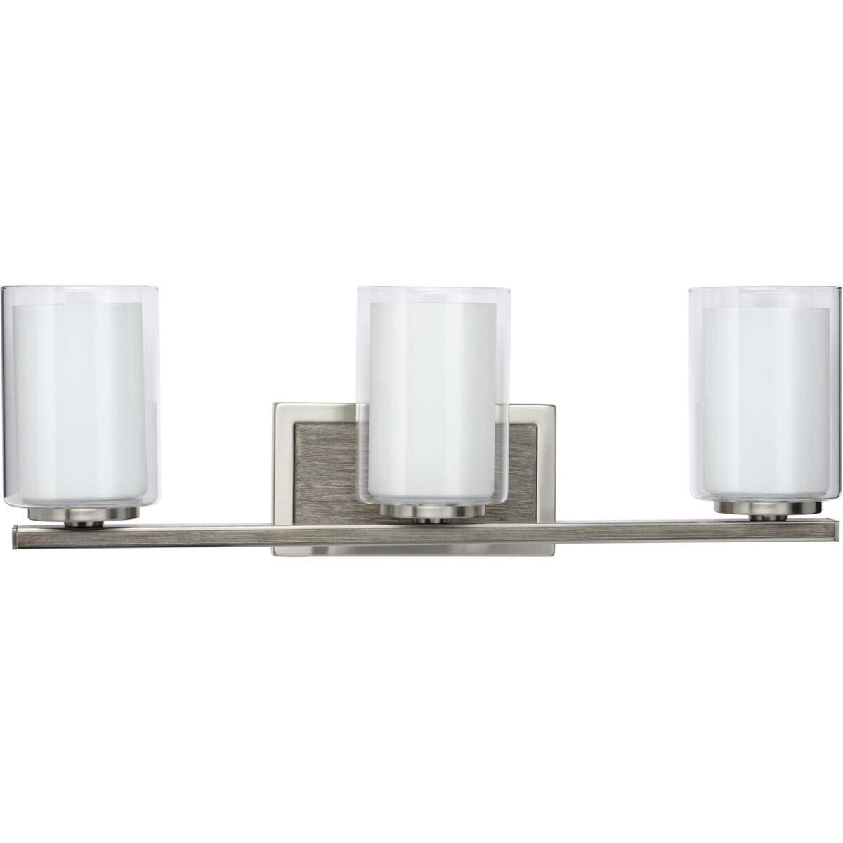 Mast 3 Light 24 inch Brushed Nickel Bath Vanity Wall Light