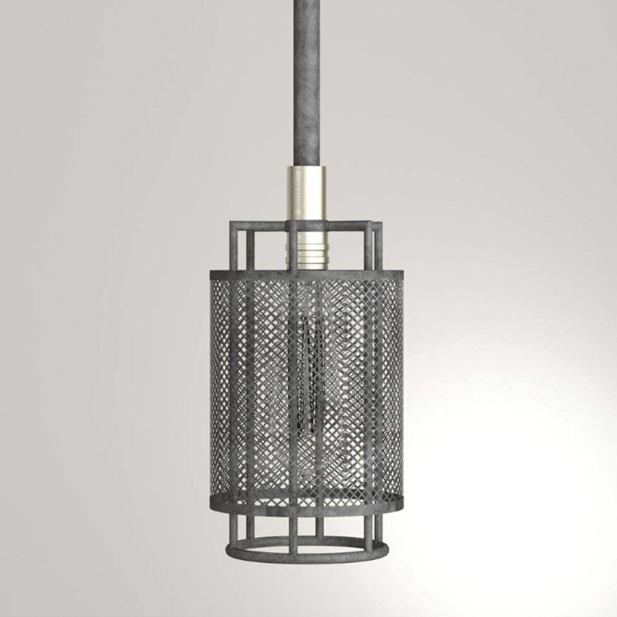 Perth 1 Light 5.87 inch Black Pendant Ceiling Light