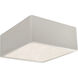 Radiance Collection LED 8 inch Midnight Sky Outdoor Flush-Mount