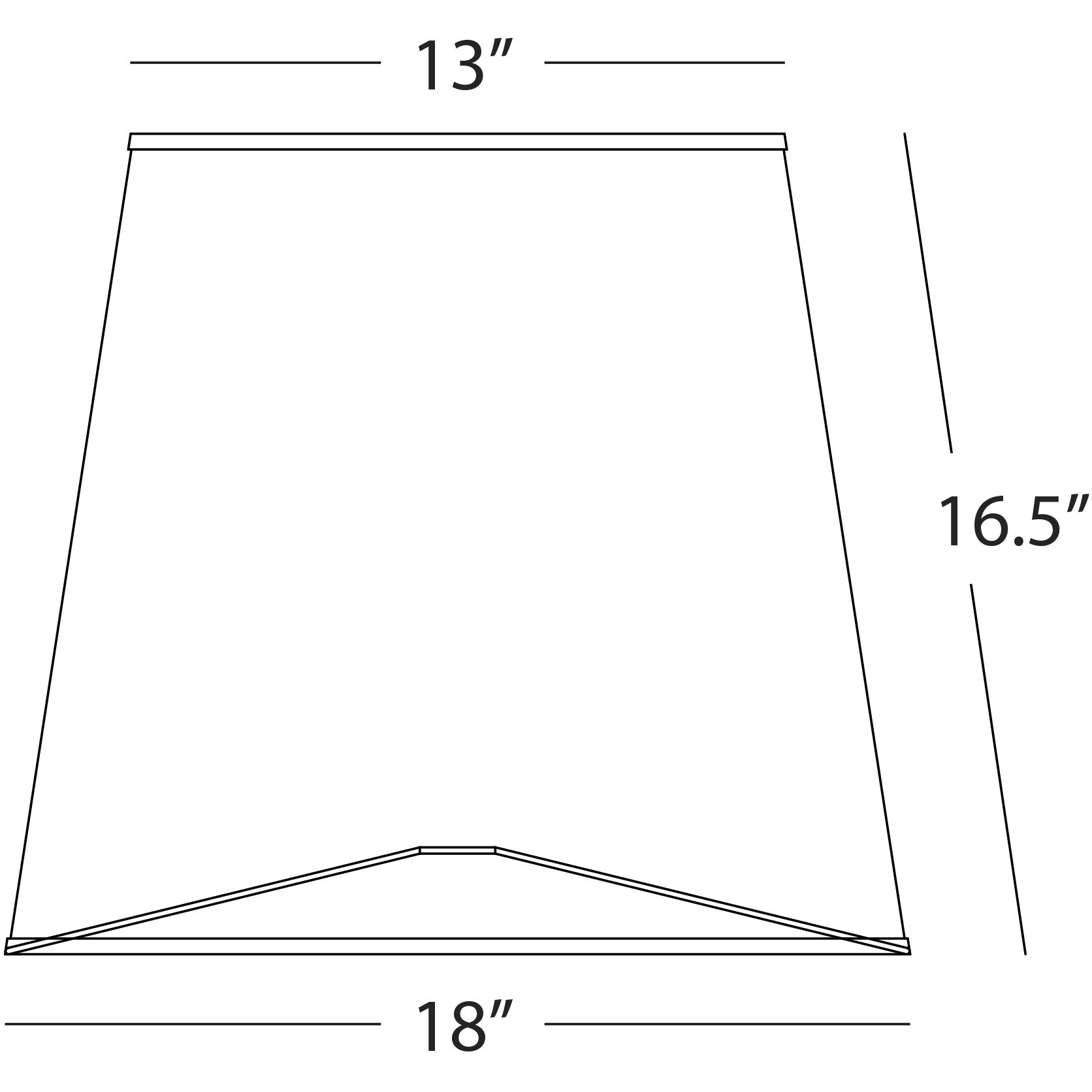 Abbey Rose Viviana 18 inch Lamp Shade
