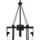 Crosspoint 8 Light 30.25 inch Espresso Outdoor Chandelier