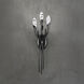 Secret Garden LED 4 inch Black Wall Sconce Wall Light, Schonbek Signature