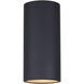 Owynn 2 Light 13.13 inch Black Outdoor Wall Lantern
